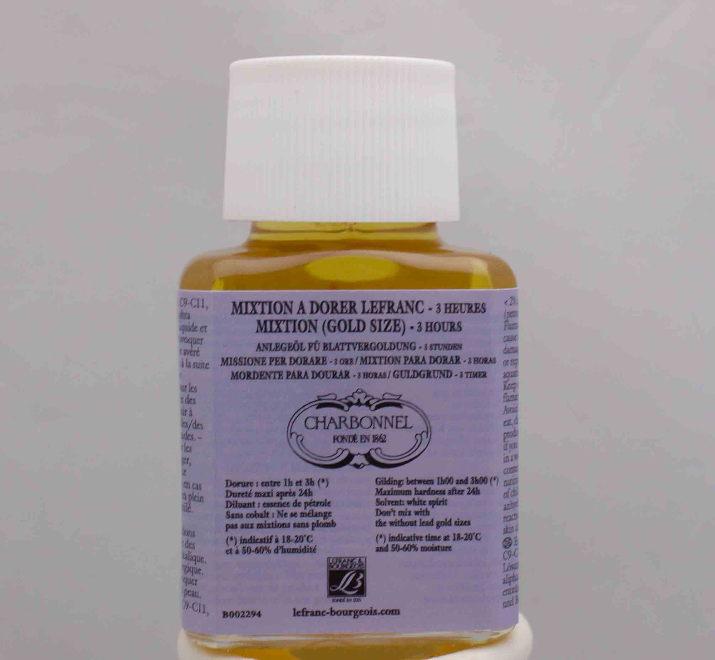 Mixtion à Dorer 3h Charbonnel - Lefranc & Bourgeois