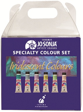 couleurs iridescentes Jo Sonja's - set de 6