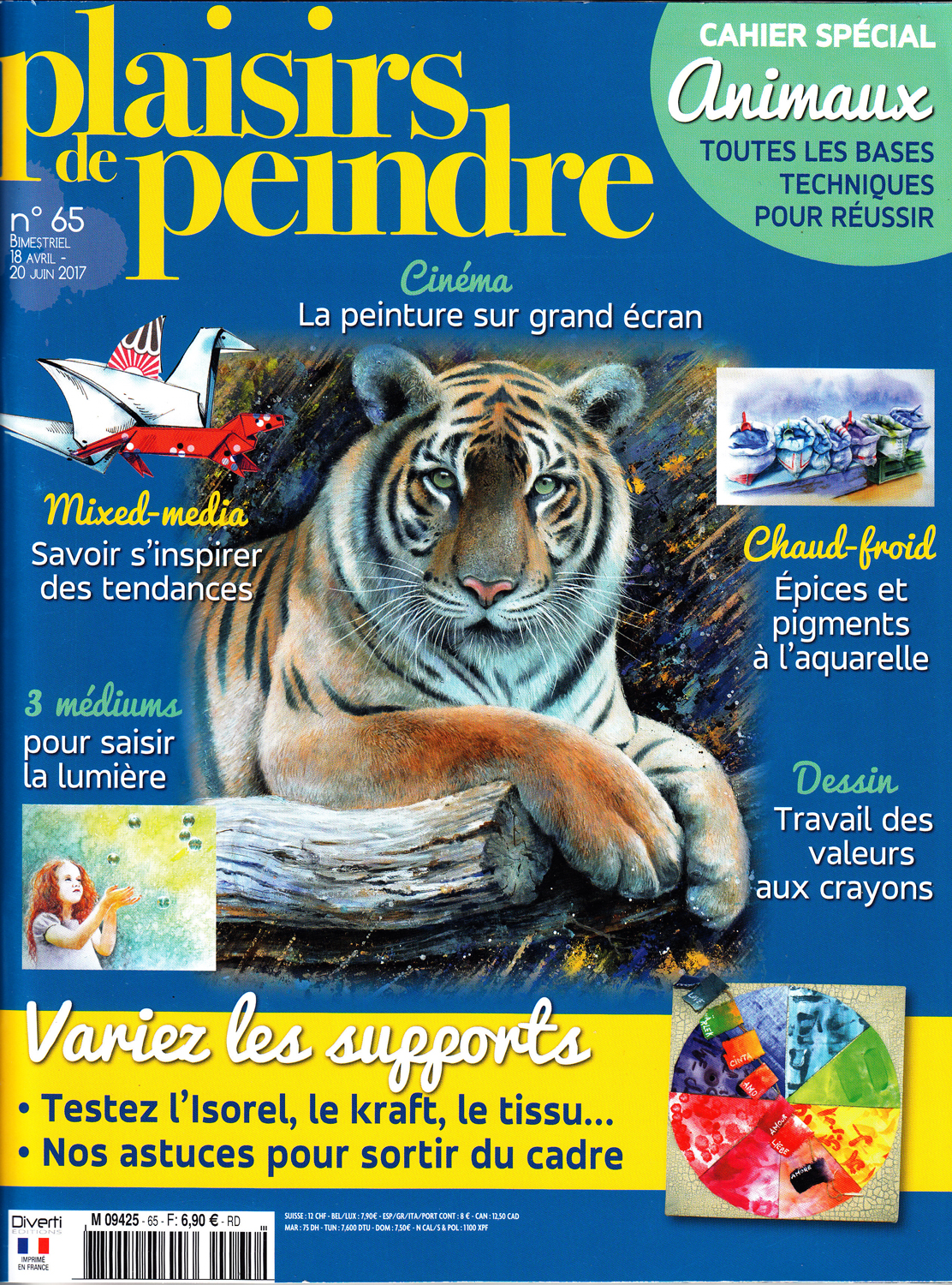 revue Plaisirs de peindre M09425 65