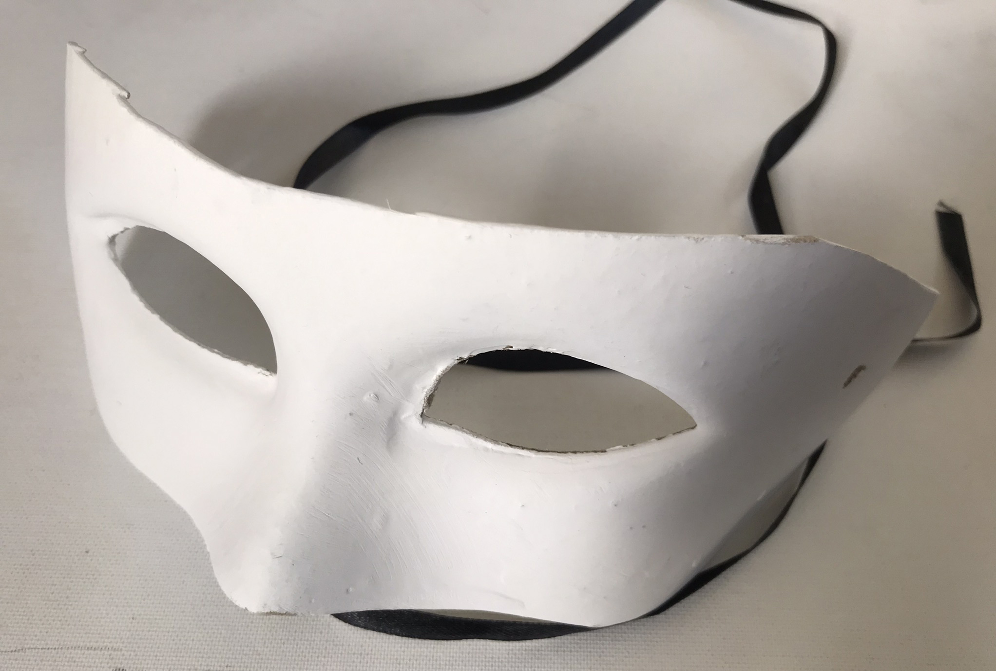 masque Colombine en papier mâché 2