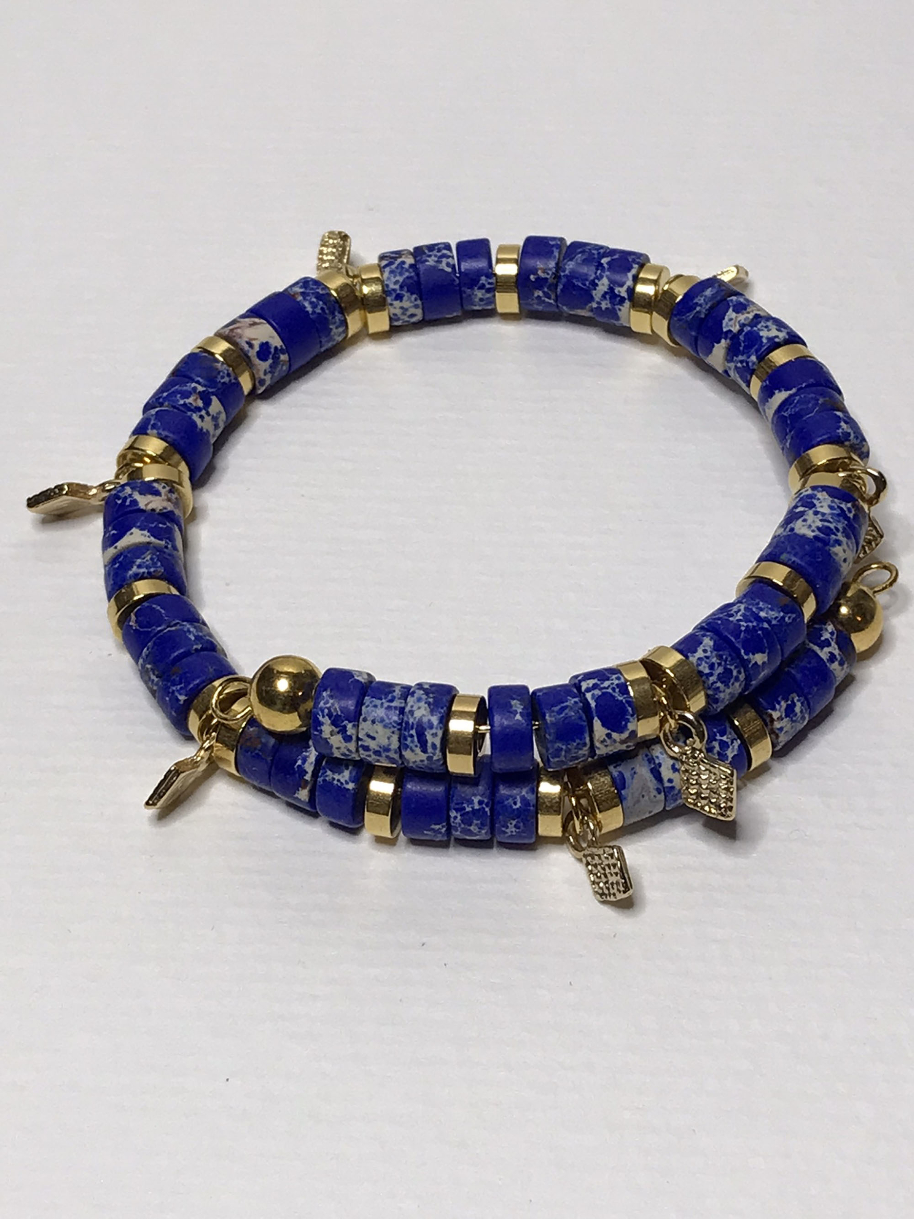 BMM096-Bracelet regalite bleue