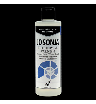 vernis polyuréthane pour découpage - Jo Sonja