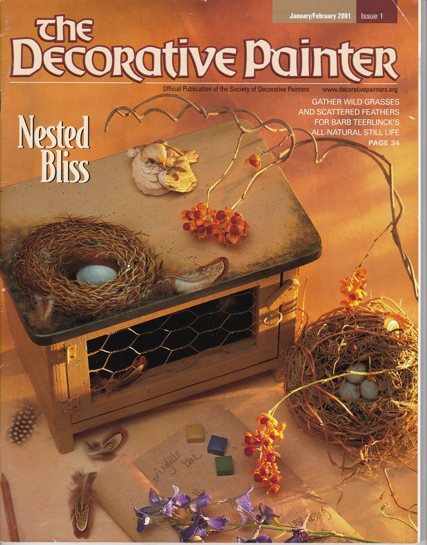 Magazine The Decorative Painter 2001 N 1 Revues D Occasion The   The Decorative Painter 12001 