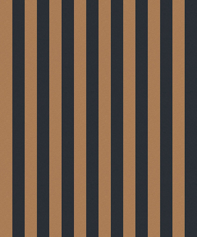 papier-peint-tendance-2023-rayure-cyprian-masureel-noir-camel-visuel