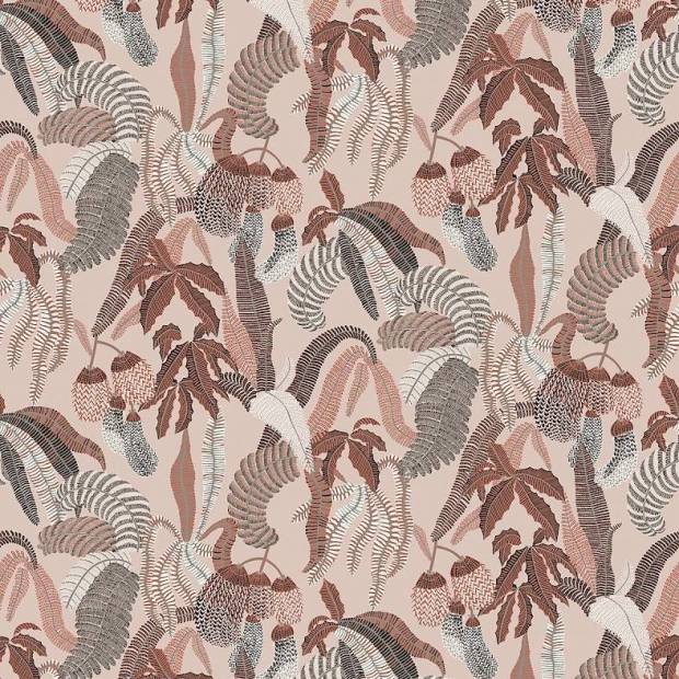 papier-peint-vegetal-feuille-ninfa-masureel-canelle-rose-nude