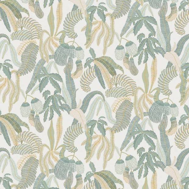 papier-peint-vegetal-feuille-ninfa-masureel-vert