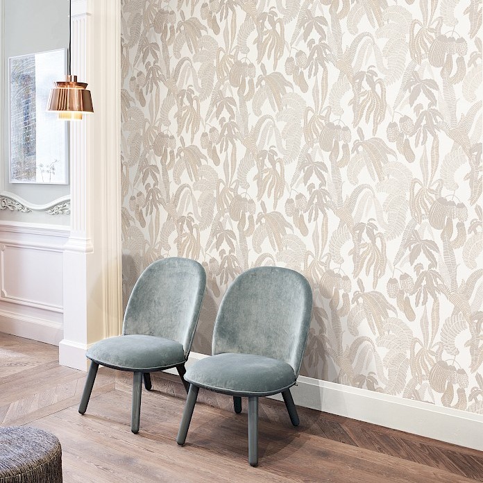 papier-peint-vegetal-feuille-ninfa-masureel-visuel-beige
