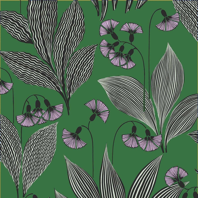 papier-peint-dandelion-masureel-vert