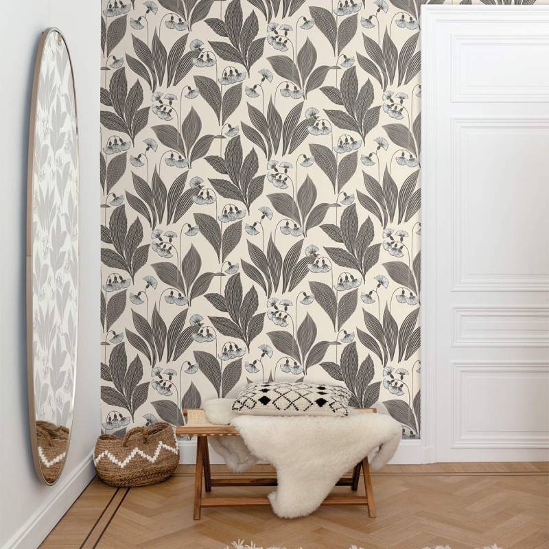 papier-peint-dandelion-beige-masureel-idee-deco