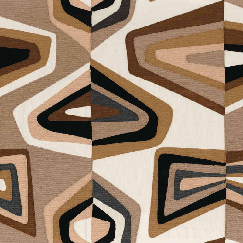 tissu-west-dream-casamance PRALINE NOIR