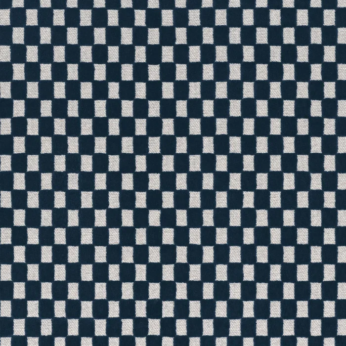 TISSU SCACCHIERA PETROLE