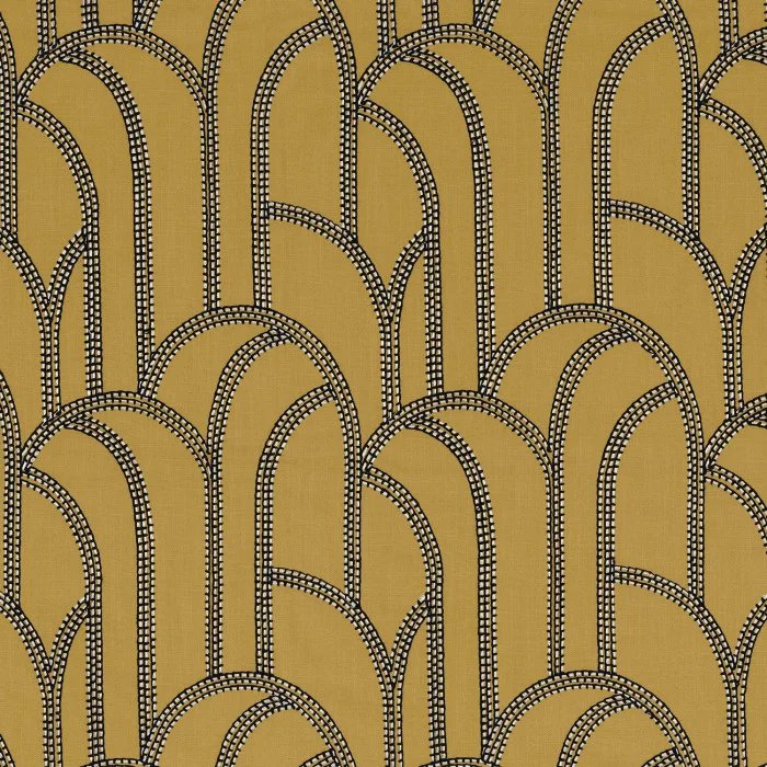 TISSU GRAND REX OCRE