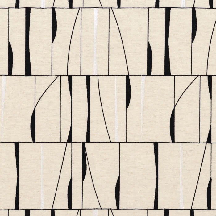 TISSU SOUFFLE DE VITRAIL BLACK