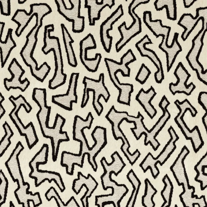 TISSU ODYSSEE BLACK AND WHITE