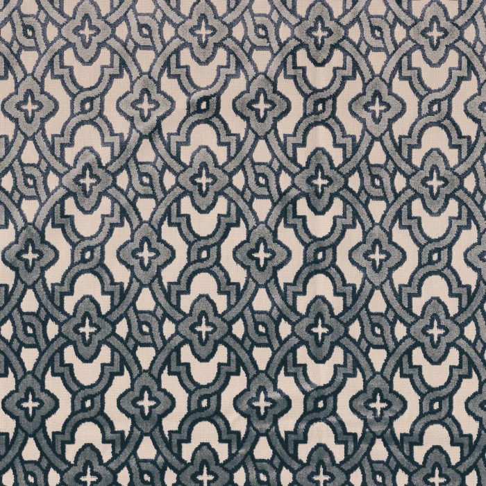 TISSU MONTAIGU BLEU