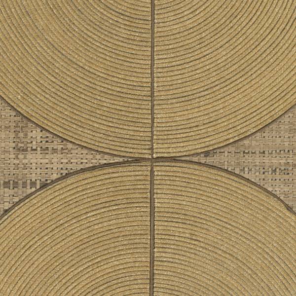 PAPIER PEINT ELITIS COURBES BEIGE