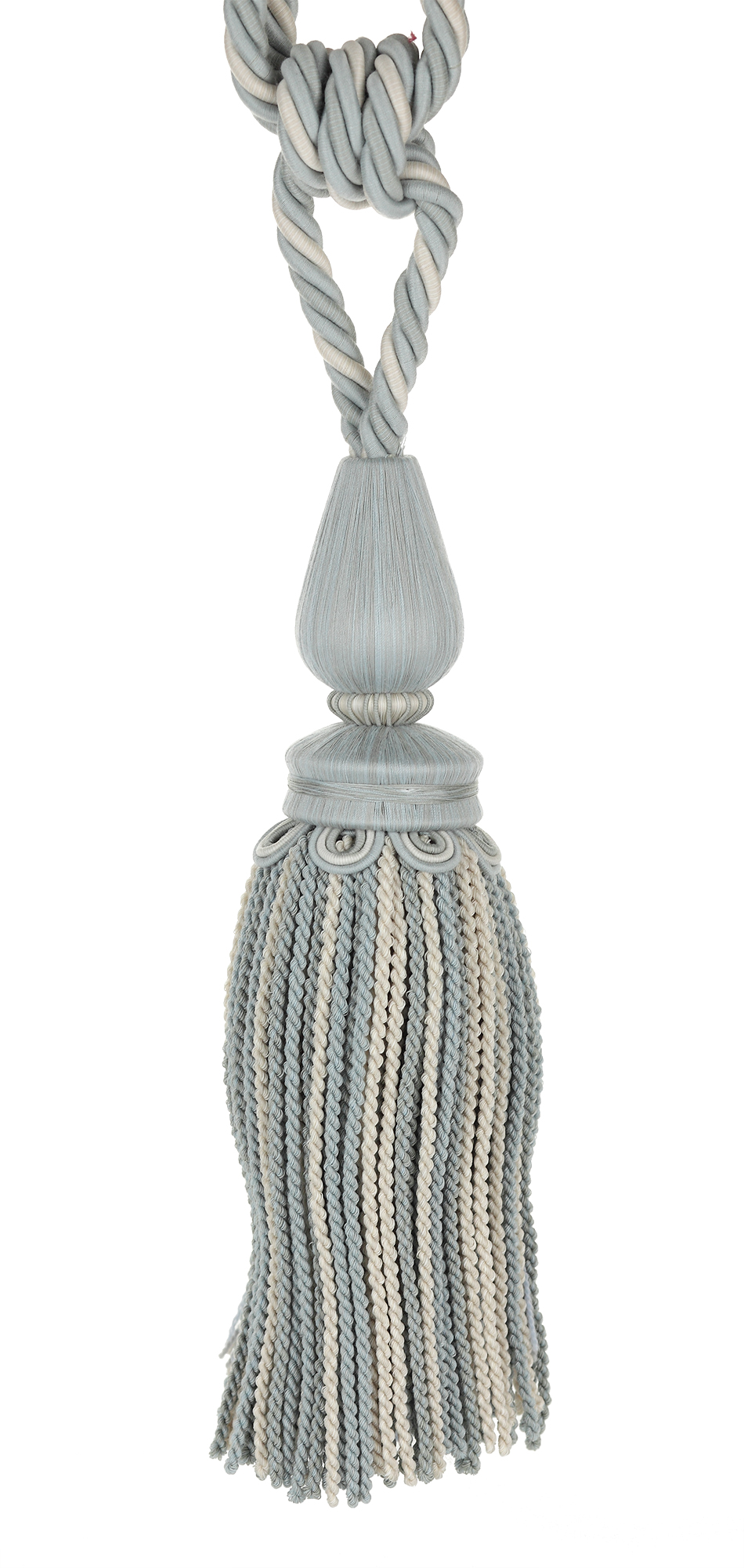 Embrasse à rideaux cordon - L 68 x l 2 cm - Différents modèles - Beige France Embrasse à rideaux cordon - L 68 x l 2 cm - Différents modèles - Beige France