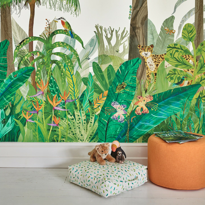 Papier peint panoramique Jungle Japes