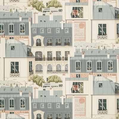 Papier peint Les toits de Paris