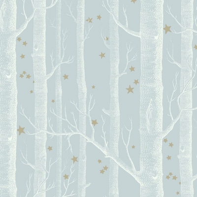 Papier peint Woods and stars