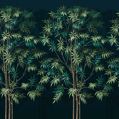 Papier peint panoramique Bambous Mythical
