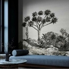 PAN210-nobilis-panoramique-cactus-papier-noir-blanc-deco-salon