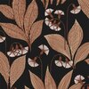 papier-peint-dandelion-masureel-marron