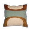 COUSSIN DAKOTA PRALINE VERT SAUVAGE