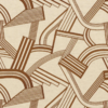 TISSU ANNEES FOLLES CUIVRE