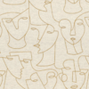 TISSU VISAGE LIN OR