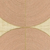 PAPIER PEINT ELITIS COURBES ROSE