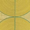PAPIER PEINT ELITIS COURBES JAUNE