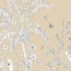 PANORAMIQUE NOBILIS Papillons BEIGE