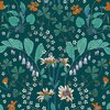 PAPIER PEINT NOBILIS NARCISSE EMERAUDE