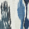 Christian fischbacher ikat bleu