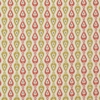 tissu-ameublement-ikat-style-californien-orange-rouge