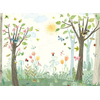 W575-01-busy-buzzy-wall-mural-papier-peint-enfant-foret-nature