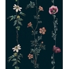 papier-peint-fleurs-minimaliste-naturaliste-Climbing-Flowers-Marine-9500063