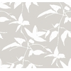 papier-peint-fleur-moderne-gris-coordonne