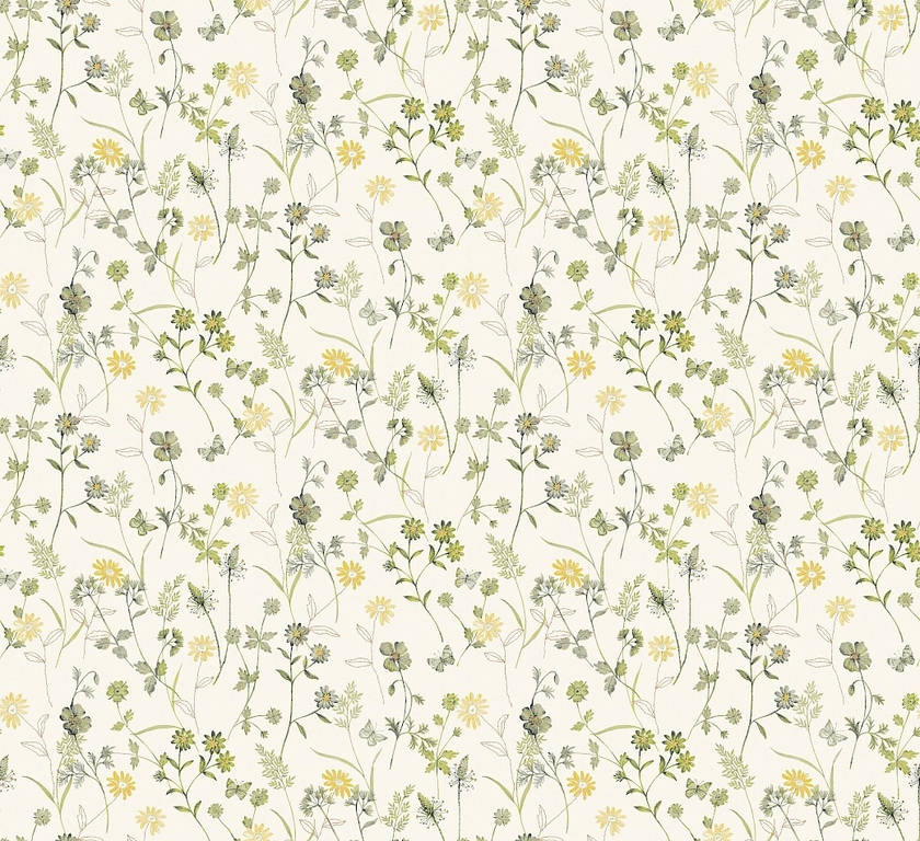 papier-peint-elysium-masureel-fleuris-olive