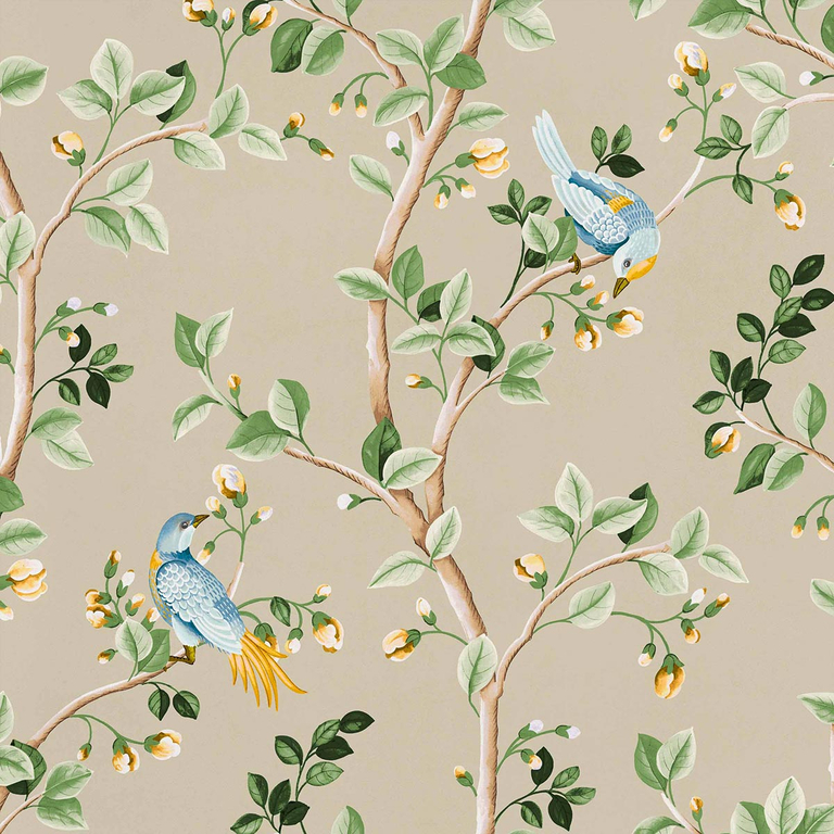 papier-peint-fleuri-birds-prosperity-coordonne-beige