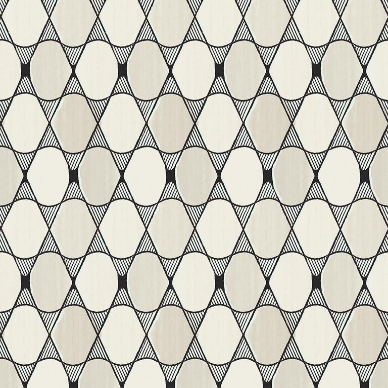 PAPIER PEINT NOBILIS LILLUSION IVOIRE