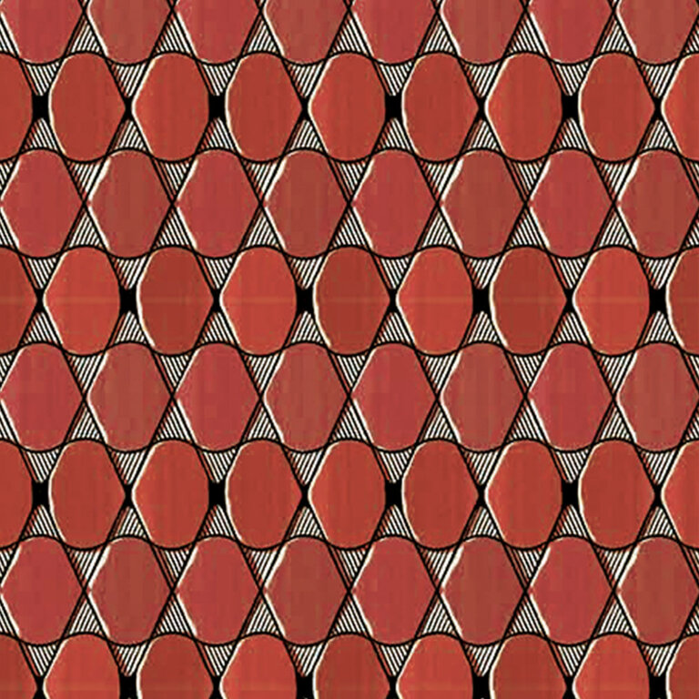 PAPIER PEINT NOBILIS LILLUSION ROUGE