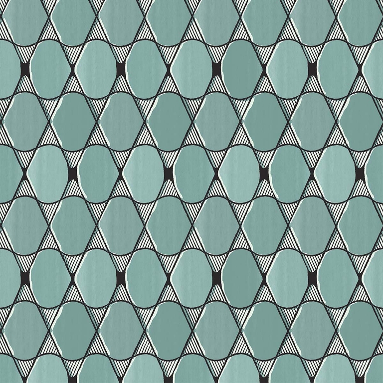 PAPIER PEINT NOBILIS LILLUSION CELADON