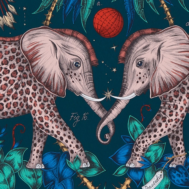 W0121-04-papier-peint-marine-elephant-zambezi-wilderie-clarke-clarke