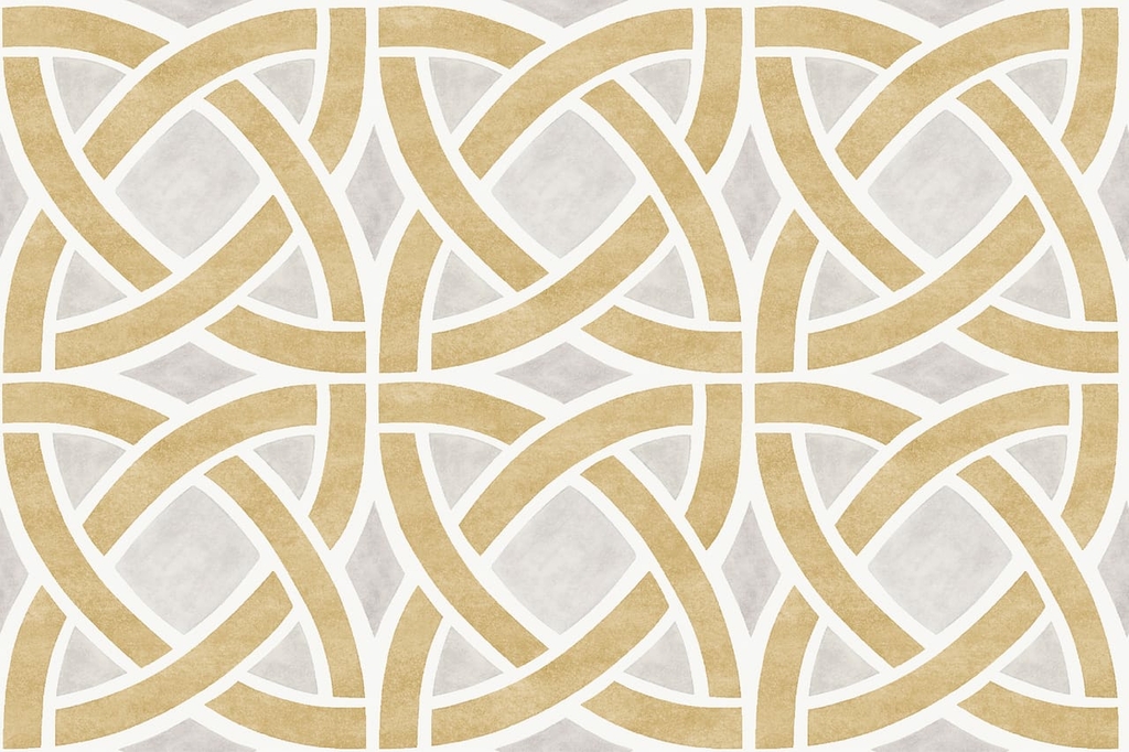 Roots-Ocre-YSP0250-papier-peint-graphique-ethnique-coordonne