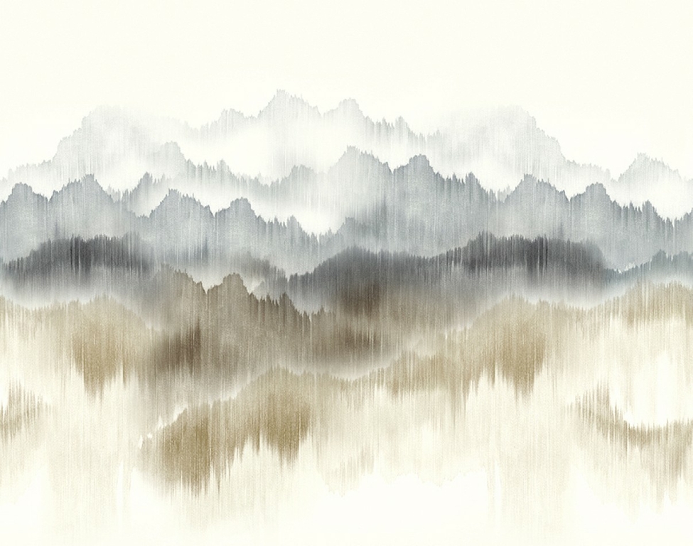 papier-peint-effet-peinture-degrade-montagne-masureel-gris