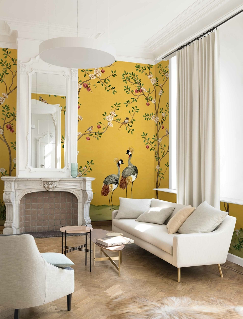 crowned-crane-amber-murals-coordonne-1