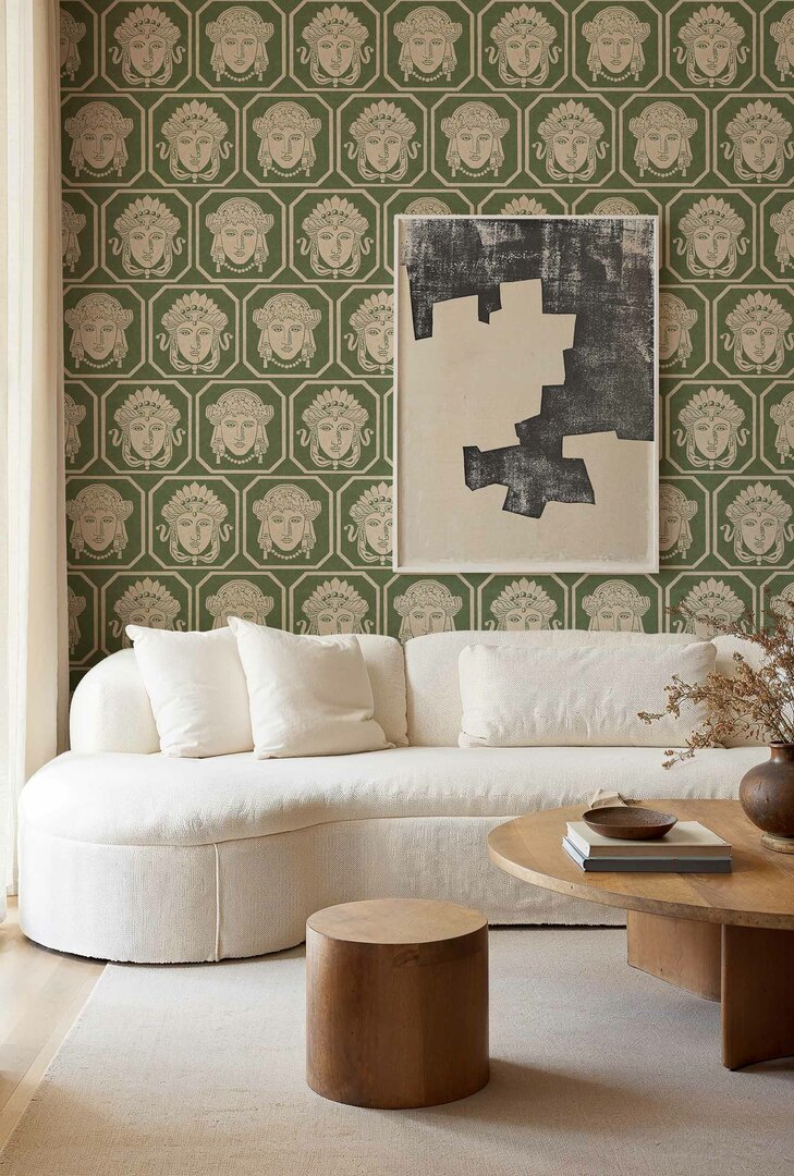 maiorum-papier-peint-esprit-romain-pompei-coordonne-idee-papier-peint-vert