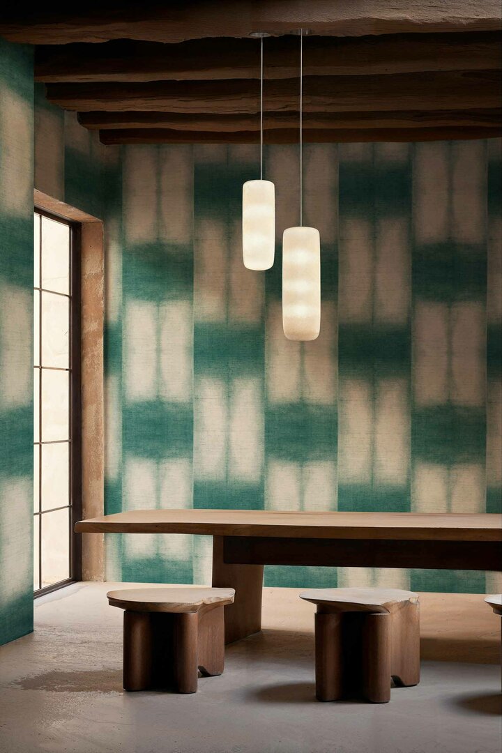 mokume-papier-peint-graphique-coordonne-B00920B-coloris-vert-decoration